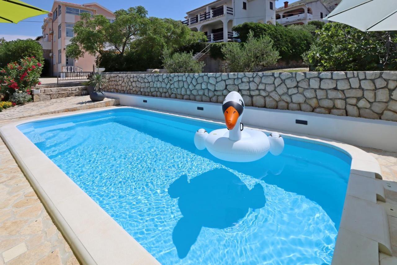 Seaside Apartments With A Swimming Pool Pag - 6412 Pag Town Eksteriør billede