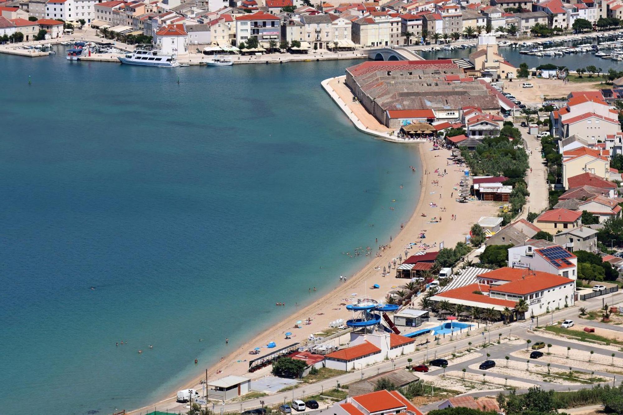 Seaside Apartments With A Swimming Pool Pag - 6412 Pag Town Eksteriør billede